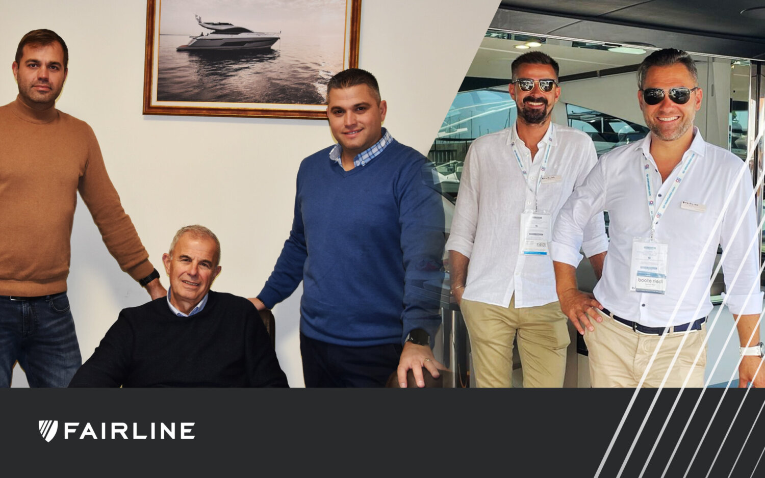 Two new European dealerships appointed Fairline Yachts